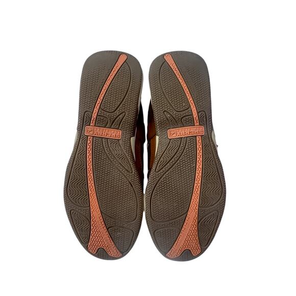 Sperry Top-Sider Men\'s Brown Leather Boat Shoes Size 10 main image 8